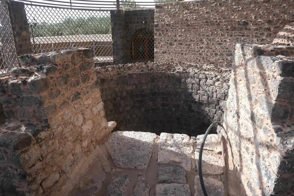 Bir Ghars, a historic well in the Quba area of Madinah